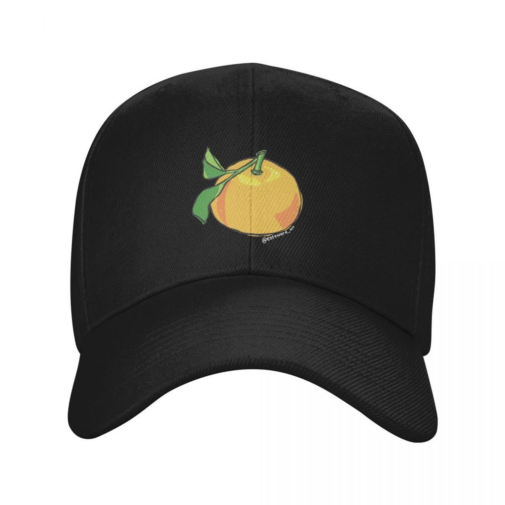 Orange Baseball Cap Icon Golf Cap Fun Hats Women Hats Men's