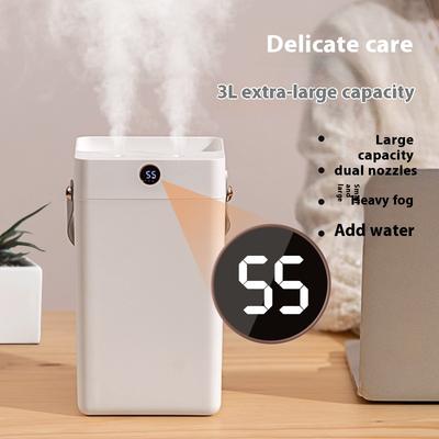 Großraum-USB-Luftbefeuchter für zu Hause Schlafzimmer Spray Doppel-Sprüh-Luftbefeuchter Büro Leise