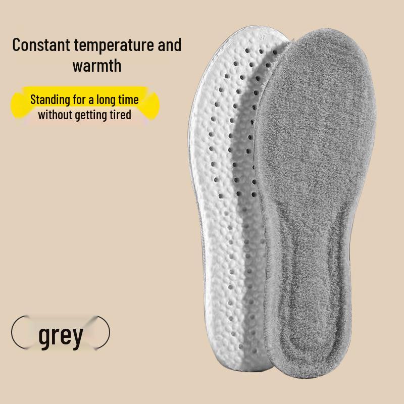 

Бархатные хлопковые стельки для осени и зимы: Супермягкий, дышащий, толстый, теплый и влагоотводящий для максимального комфорта 39-40