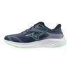 Energy Runners Running Shoes, Jogging, Training, Sports, Indoor, Commuting, School, Exercise, Navy X Neo Mint, Size 28.0 Cm, 3E