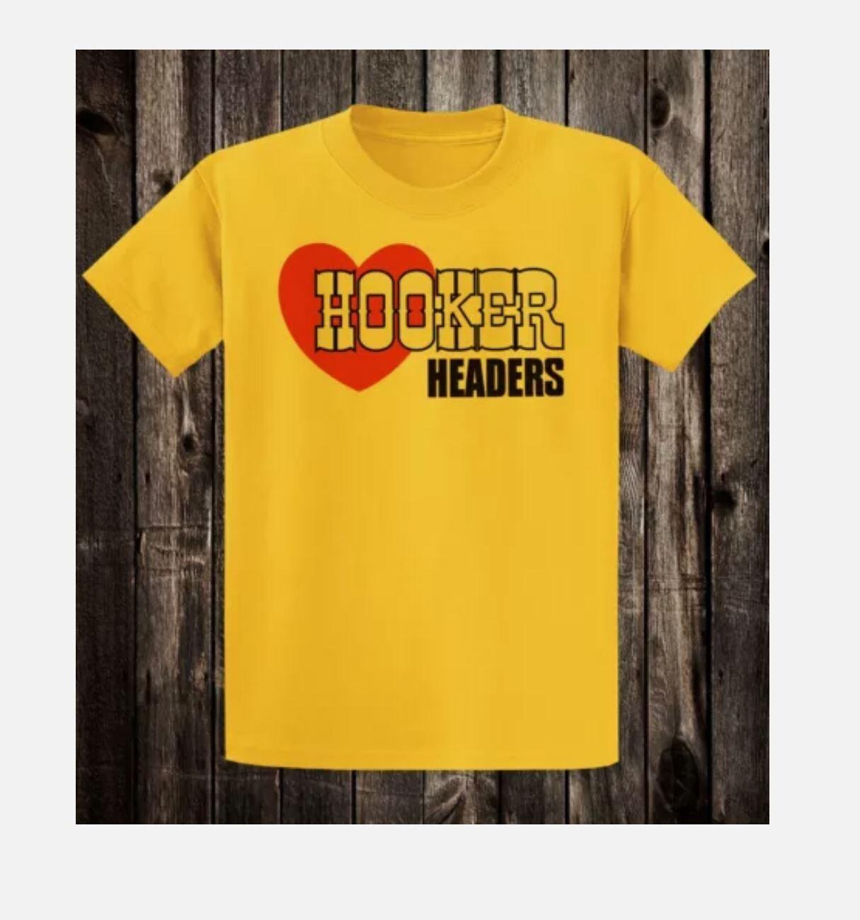 Футболка Hot Rod Drag Race Hooker Headers Speed Shop Racing Ностальгия M