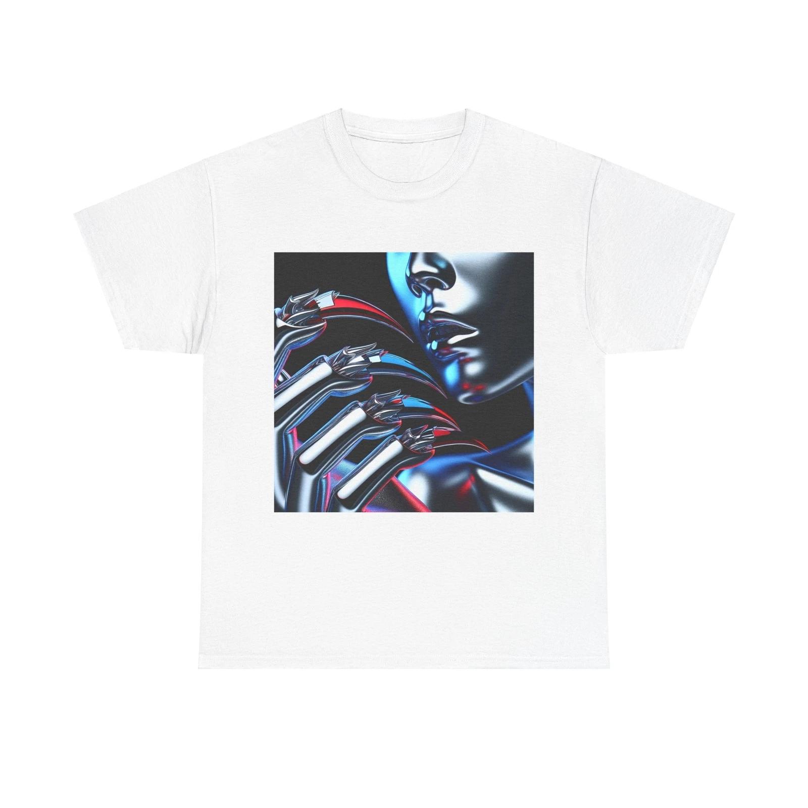 Unisex Adult T Shirt Chrome Nail Claw Fierce Sensual Art 3XL