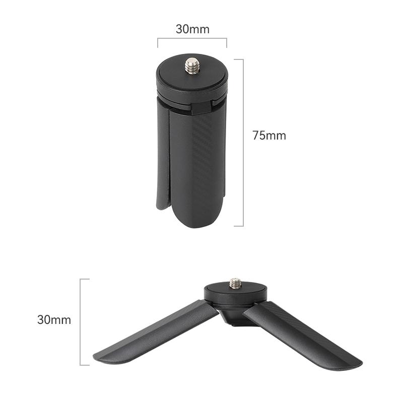 Portable Mini Table Tripod Stand Desk Tripod with 1/4'' Screw for Gopro Camera Video Vlog Grip Panel Ring Light Phone