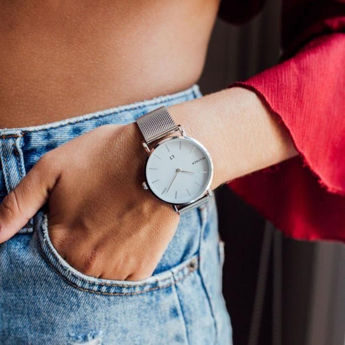 Montre - Miltner - Mayfair S - 36mm - Quartz - Chic - Argenté