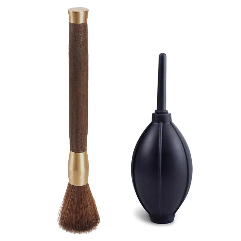 

2 шт. Инструмент для чистки кофемолки Воздуходувка и Чистящая щетка Для эспрессо-машины и Аксессуары для портафильтра Чистка пыли с камеры