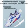 Li Ning Youth  Childrens Rebound Shock Absorption Comfortable Running Shoes Kids Running Shoes Crystal-Blue YKFT046-9