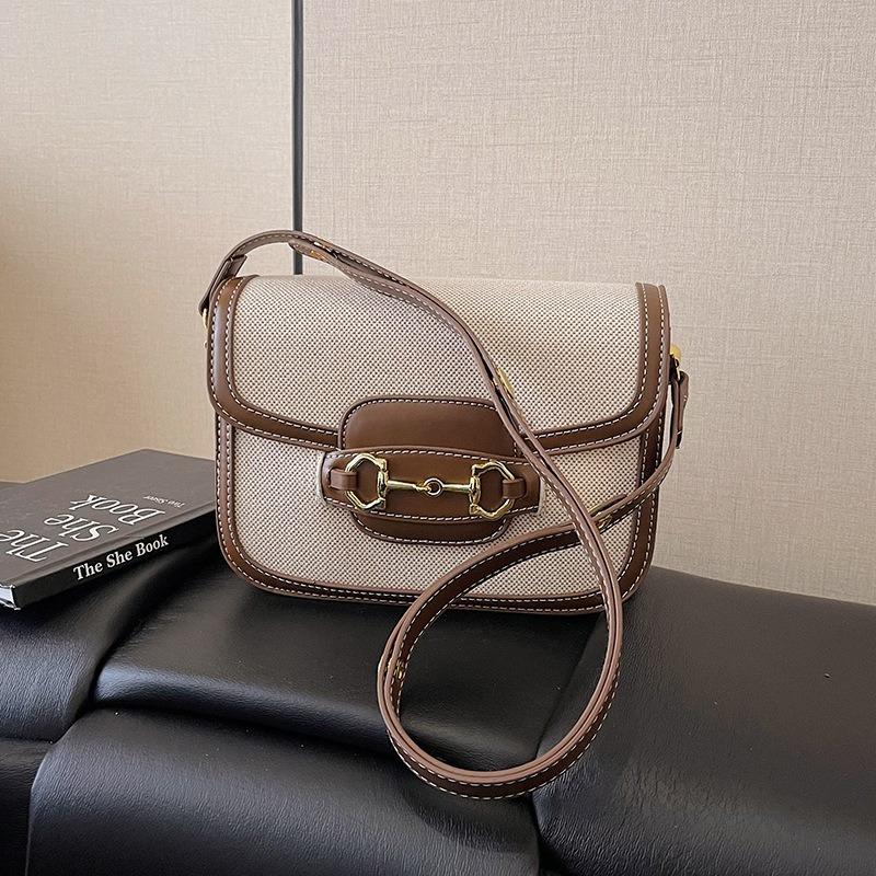 

Новая модная сумка-седло 1955 года с контрастными цветами, одноплечевая, кроссбоди, трендовая женская сумка