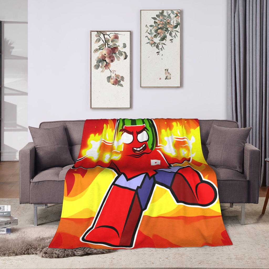 S-Sunny E M-Melon Coperta Qualità Super Calda Coperta da Divano Autunno Campeggio Divano Letto Copriletto alla Moda
