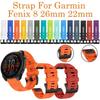 Cinturino QuickFit per Garmin Fenix 8 47mm 51mm Fenix E 47mm Enduro 3 2 22mm 26mm Cinturino QuickFit per Garmin Fenix 8/7/7X/6X/5X