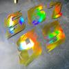 1PC 0to9 Gold Laser Number Motorcycle Stickers Waterproof for Motorbike Fairing Fender Fuel Tank Helmet Bicycle Vinyl Decals
