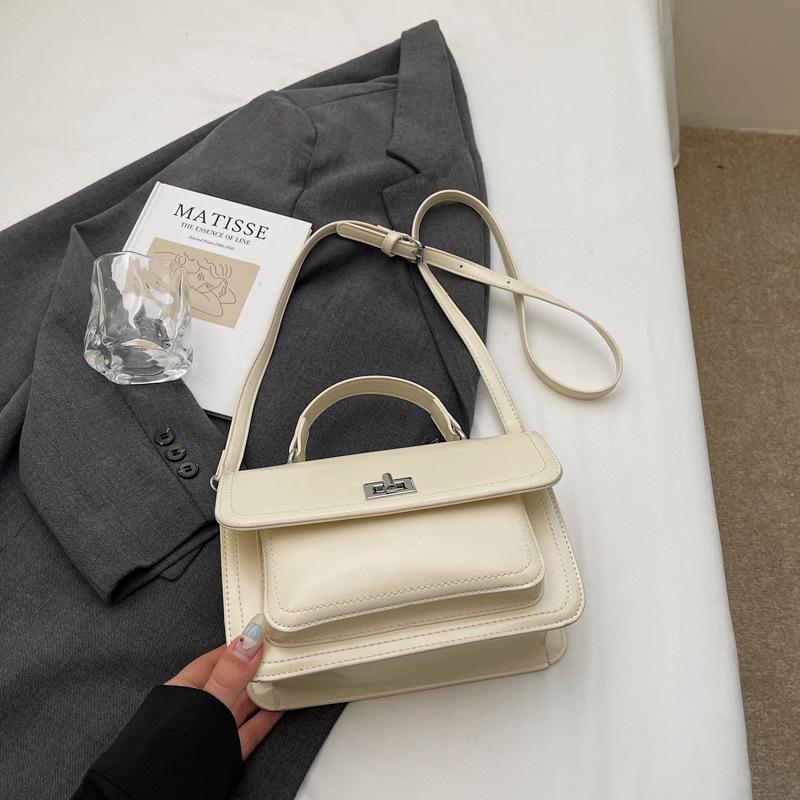 Small Bag Women's Fashion Versatile New Shoulder Messenger Bag Retro Niche Small Square Bag
