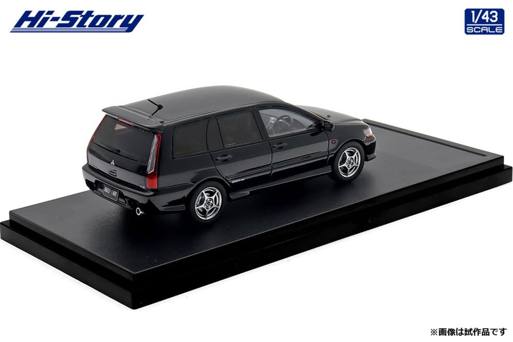 INTERALLIED Hi Story Měřítko 1/43 Mitsubishi Lancer Cedia Wagon Ralliart Edition (2001) Ametystová Černá Hotový Model HS505BK