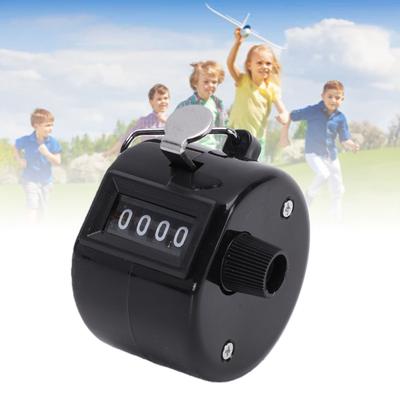 4 Digit Number Counter Compact Hand Mechanical Counter with Reset Knob for Counting Numbers Knitting