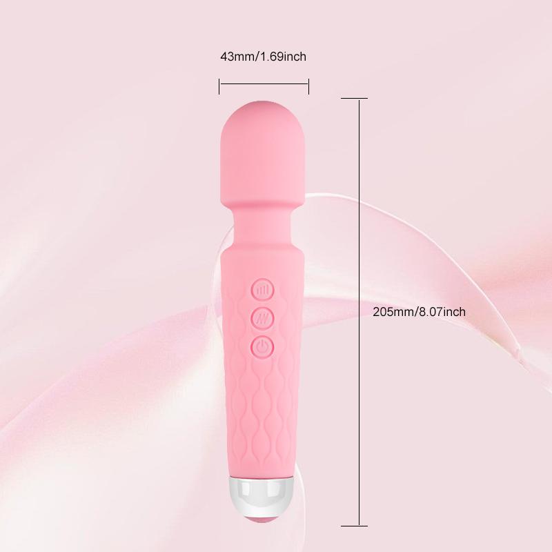 Vibrator für Frauen – 360° Biegsam Wiederaufladbar, 8 Geschwindigkeiten und 20 Modi Silikonstab zur Klitoris- & G-Punkt-Stimulation