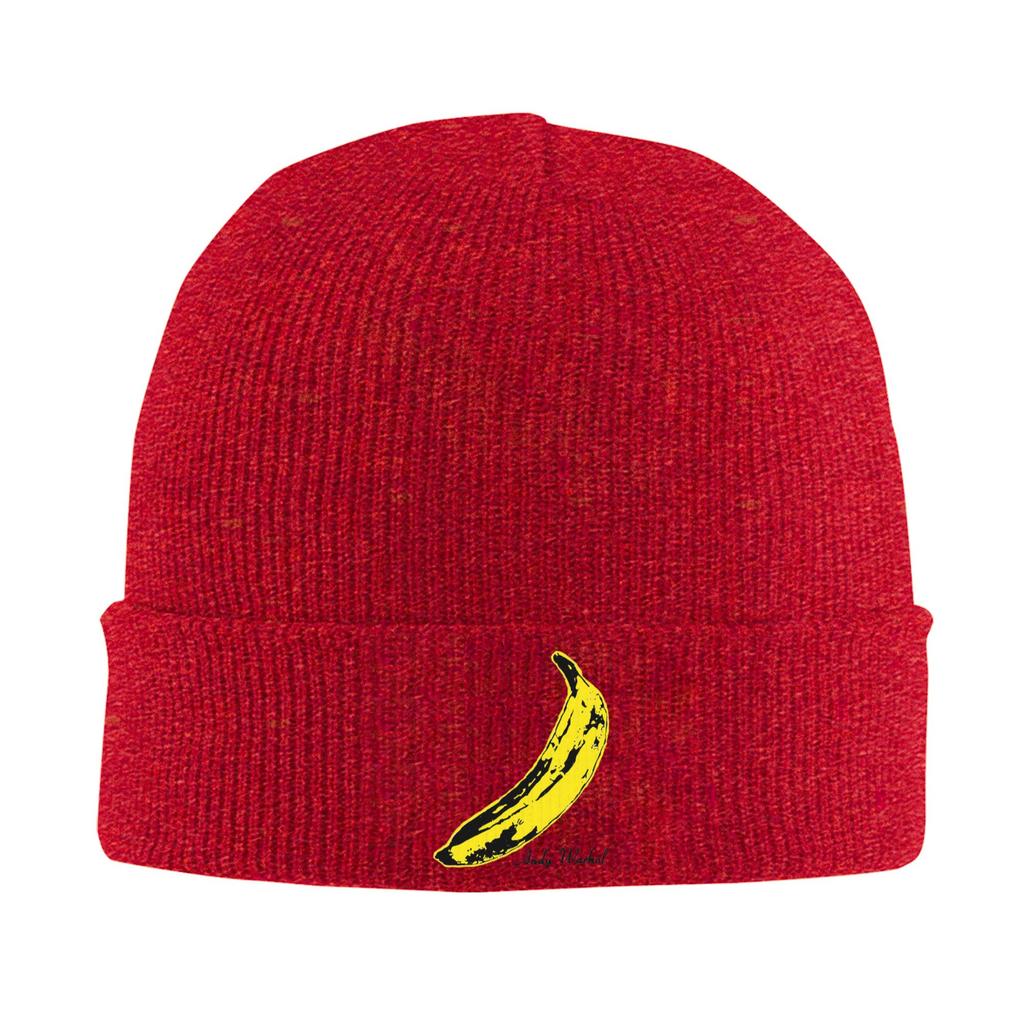 Andy Warhol Sunset Cat Cattle Banana Warm Knitted Cap Winter Knit Bonnet Hat Skullies Beanies Hip Hop Caps for Unisex