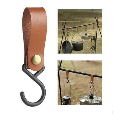 8Pcs Ganchos de suspensão Fivela Fácil instalação Cabide Camping para caminhadas Camping Tripé Ao ar livre