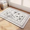 Diatomaceous Earth Non-Slip Bathroom Mat – Water Absorbent & Quick-Drying