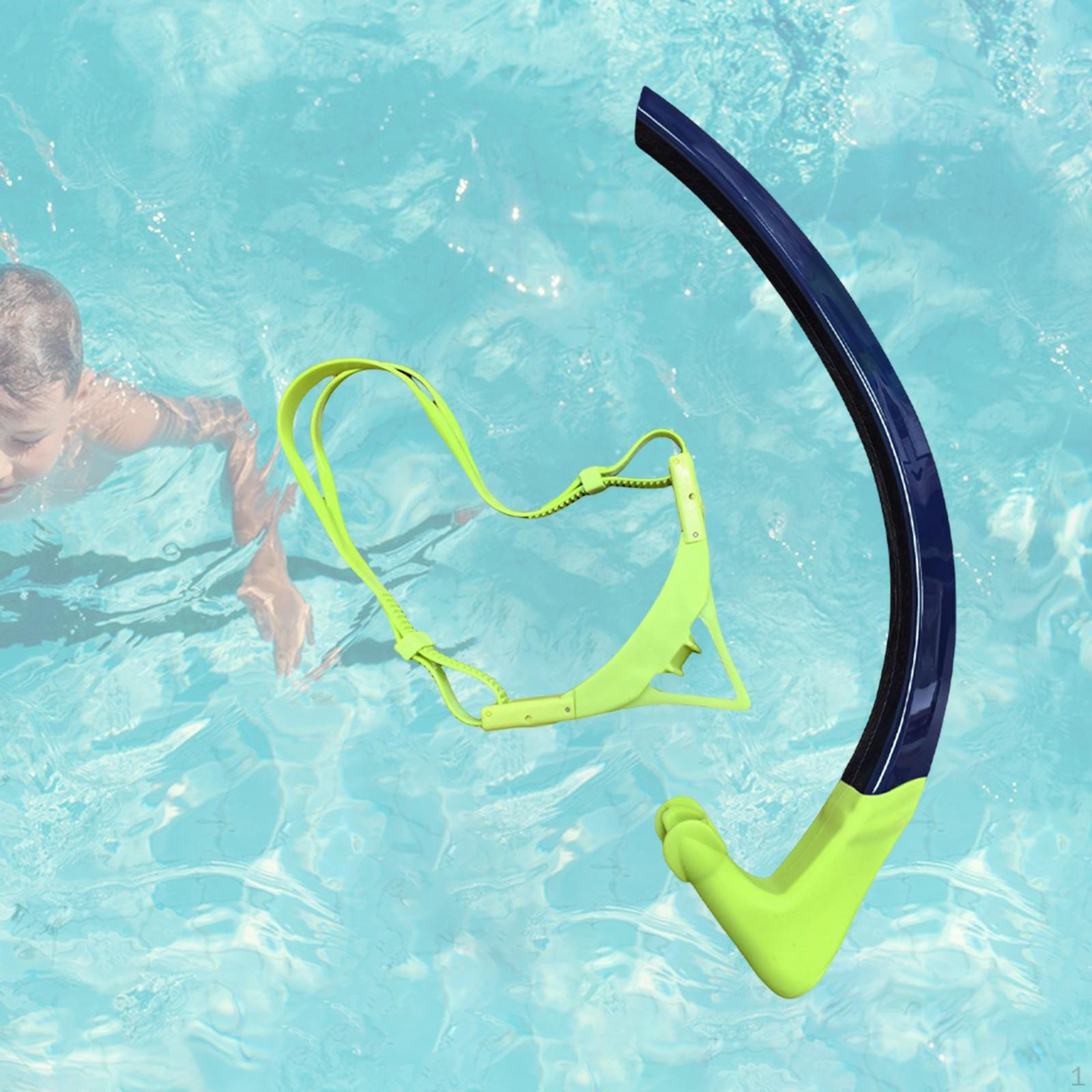 

Breathing Support Snorkel with Silicone Mouthpiece Designed for Outdoor Swimming Adventures for Kids