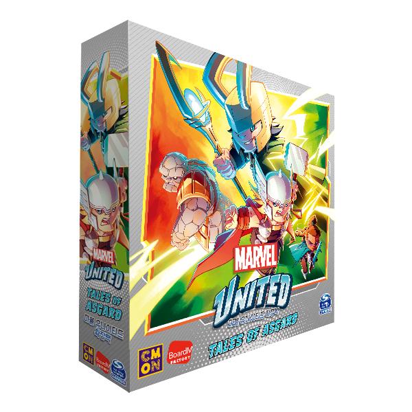 

Корейская настольная игра Marvel United Expansion Asgard