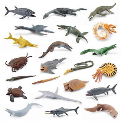 Simulation Of Ancient Marine Animals Dunn'S Fish, Amethyst, Trilobite, Seabed Biological Model Ornament