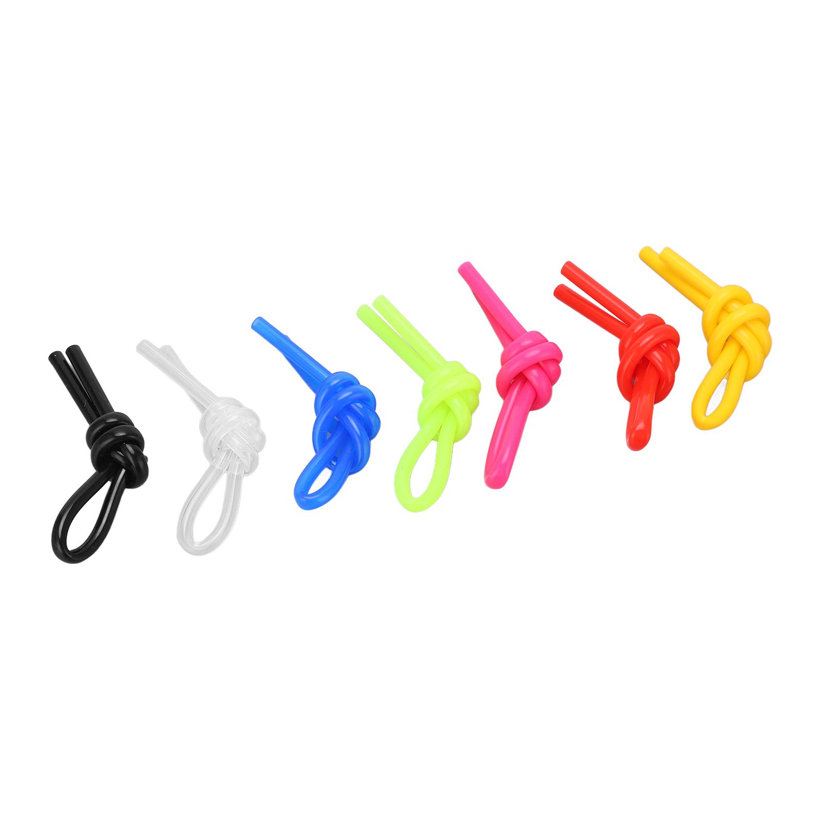 

7 шт. узел гасителя вибрации теннисной ракетки, отличная эластичность, силиконовый узел для теннисной ракетки