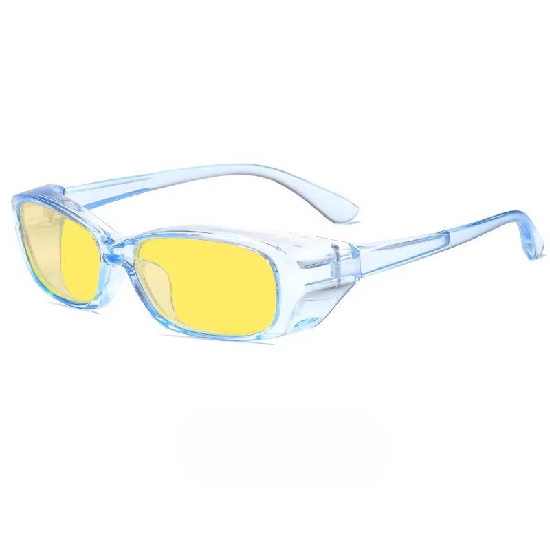 

New Fashionable Anti Blue Light Night Vision Goggles Windproof Sand Pollen Flat Light Goggles ForComputer and Mobile Phone Goggles W92324WW-