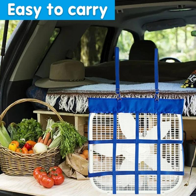 Adjustable Classically Equine Box Fan Bag Horse Box Fan Hanging Bag Horse Stall Classically Fan Holder Stable Supplies