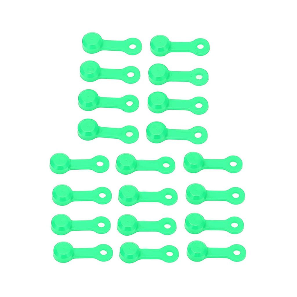 Risk 20pcs Zark Fitting Cap Fitting Brake Bleeder Screw Dustproof Cover for Car