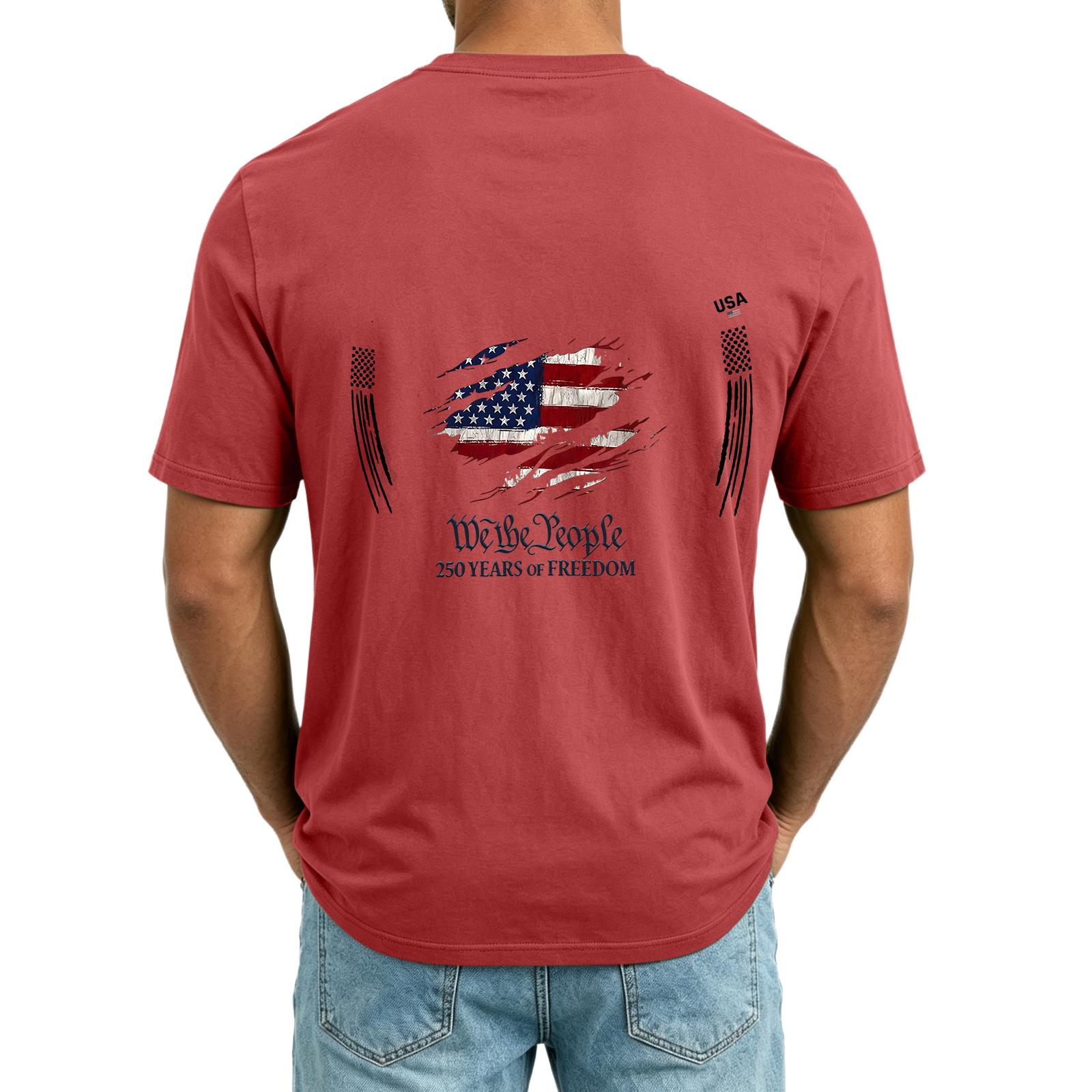 

Men s V Neck Short Sleeve Casual Shirt with Printed Pocket Design Lightweight Comfortable Fit Summer Top XXXL червоний