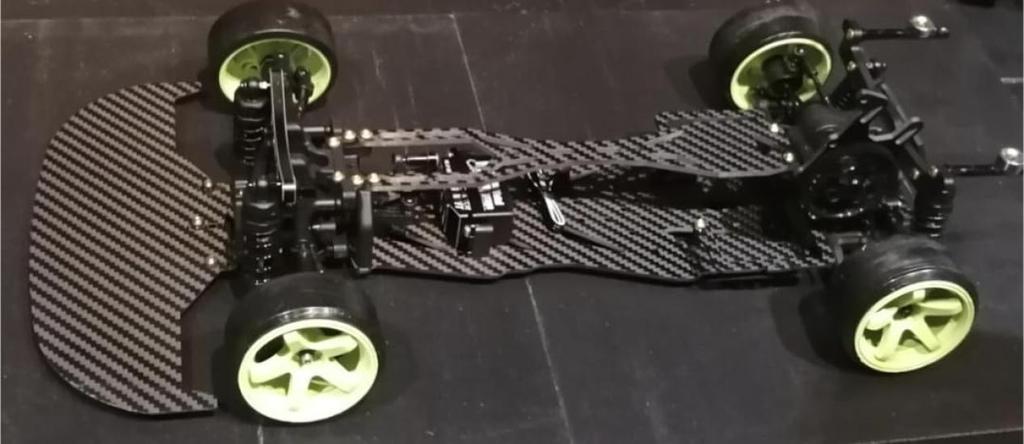 Metal Garage Japan Original Carbon Fiber Chassis Kit for YOKOMO RD2.0 (MGRD2-1)