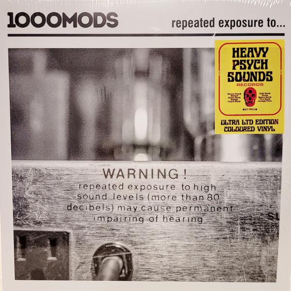 LP Record 1000MODS - Repeated Exposure To... (Red&Blue V HPS269 Heavy Psych Sou 2023 Italy Rock
