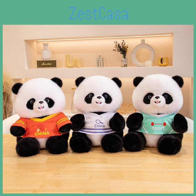 Cute Panda Giant Plush Toy Sports Doll Girls Children Holiday Gifts Birthday