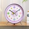 New Children's Learning Self Discipline Sitting Clock Cartoon Table Ornament Vertical Clock