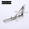 Thickened Stainless Steel Foldable Triangle Shelf Bracket for Wall Support