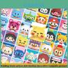 Pikachu Stitch Hello Kitty Branca de Neve Lotso Blocos de Construção com Personagens de Desenho Animado Para Crianças Conjunto Educativo