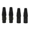 10 Pairs XLR Male Coupling 10 Male + 10 Female Microphone Cable 3-pin Cable Set