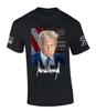 Trenz Shirt Company Herren Trump T-Shirt Trump Offizielles Porträt und Unterschrift