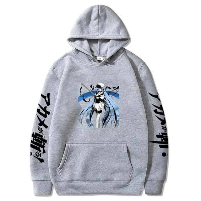 New Anime Peripheral Printed Sweater Men'S Youth Popular Korean Version Loose Hoodie Couple