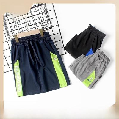 2024 Summer Colorblock Boys' Loose Casual Shorts