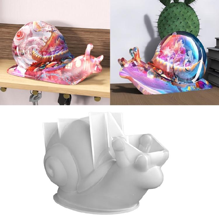 Big Snail Candle Mold for DIY Candle Soap Plasters Chocolate Home Decor