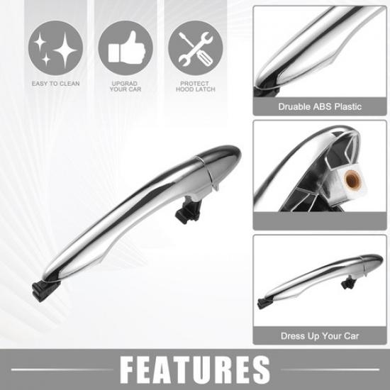 82651-3W010 Rear Left Exterior Door Handle for Kia Sportage 2.0L 2.4L 2011-2016