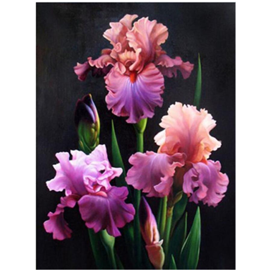 Full 5D Diy Diamond Painting Various Flowers Mosaic Embroidery Cross Stitch Home Decor Handmade Gift