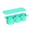 Silicone Ice Cube Mold for Water Cup with Lid Non Stick Summer Ice Molds Easy Demoulding Soft Ice Cube Ice Trays for Tumblers