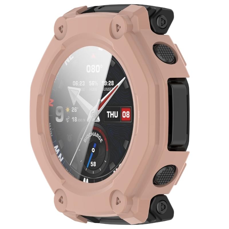 Antiscratch PC Hard Cover Screen Protector With Build In Tempered Glass For Fitness Trackers Wearable Device Lightweight