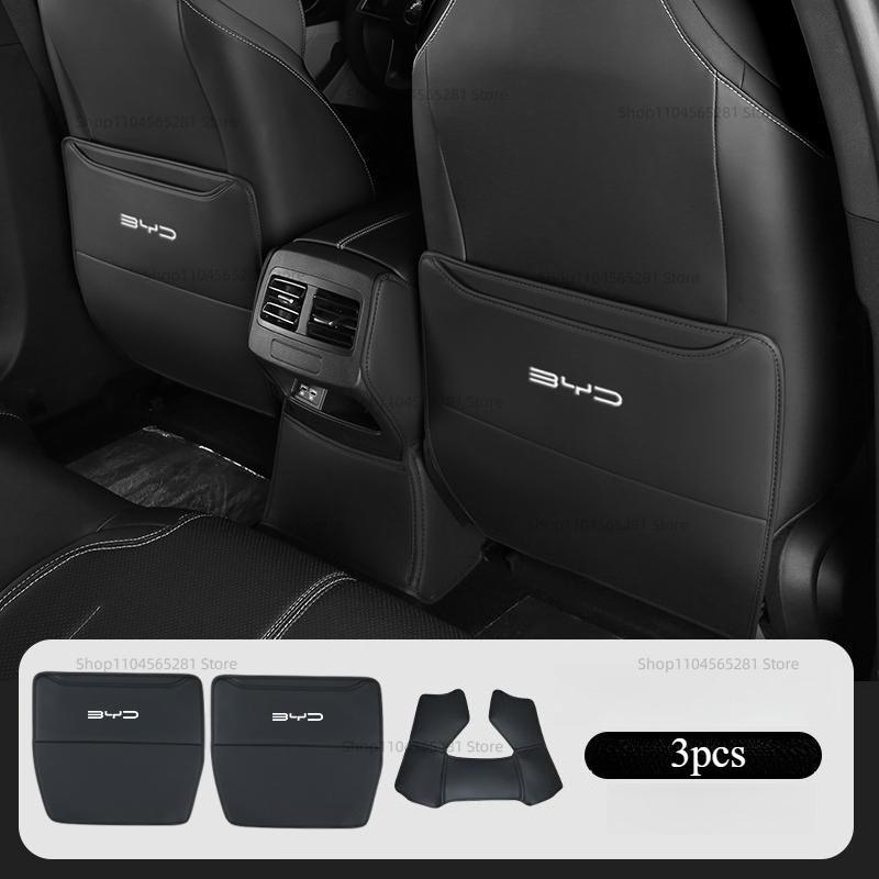 For BYD KING SEAL 5DMI BYD Chazor 2025 Car Seat Anti Kick Pad Auto Seat Back Protector Cover Seat Anti-Dirty Pad Car Accessories