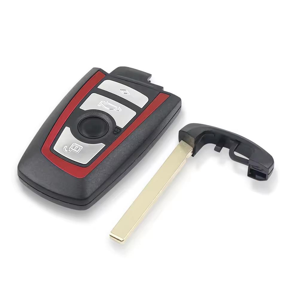 Remote Car Key Fob Shell For BMW F Series 1 3 5 7 FEM/BDC CAS4 CAS4+ X1 X3 X4 X5 X6 F20 F22 F30 M2 M3 3GT 2012-2017 3/4 Buttons