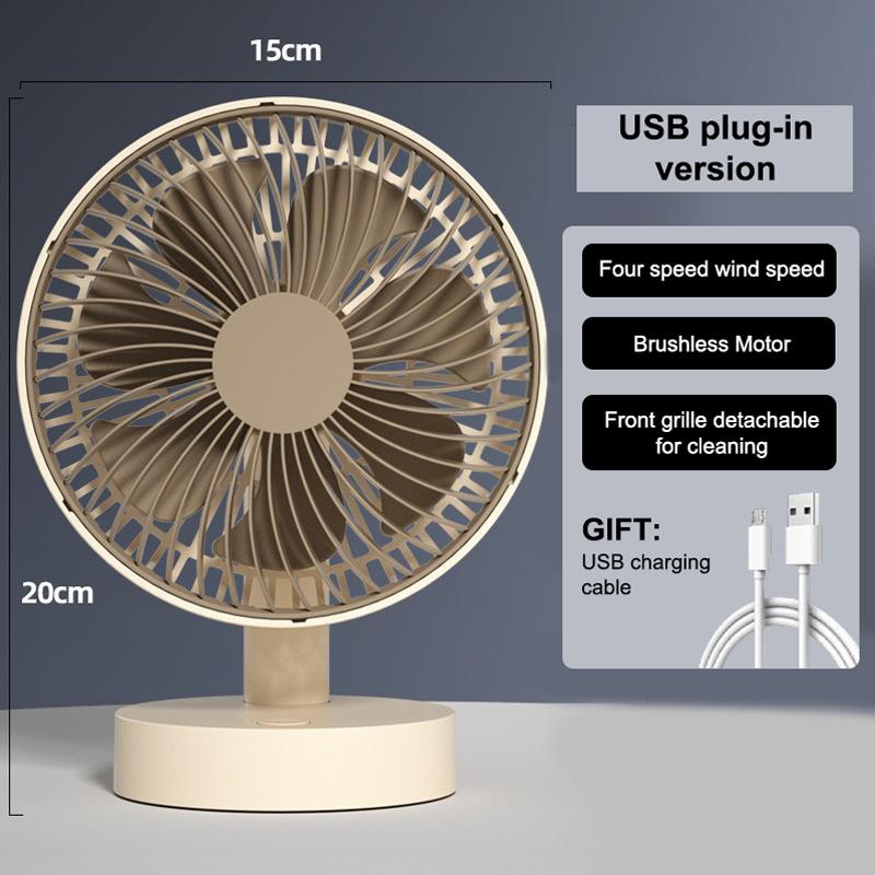 

Портативный мини настольный USB складной вентилятор с 4 скоростями и функциями таймера, подходит для использования в общежитии, офисе, студенческий подарок