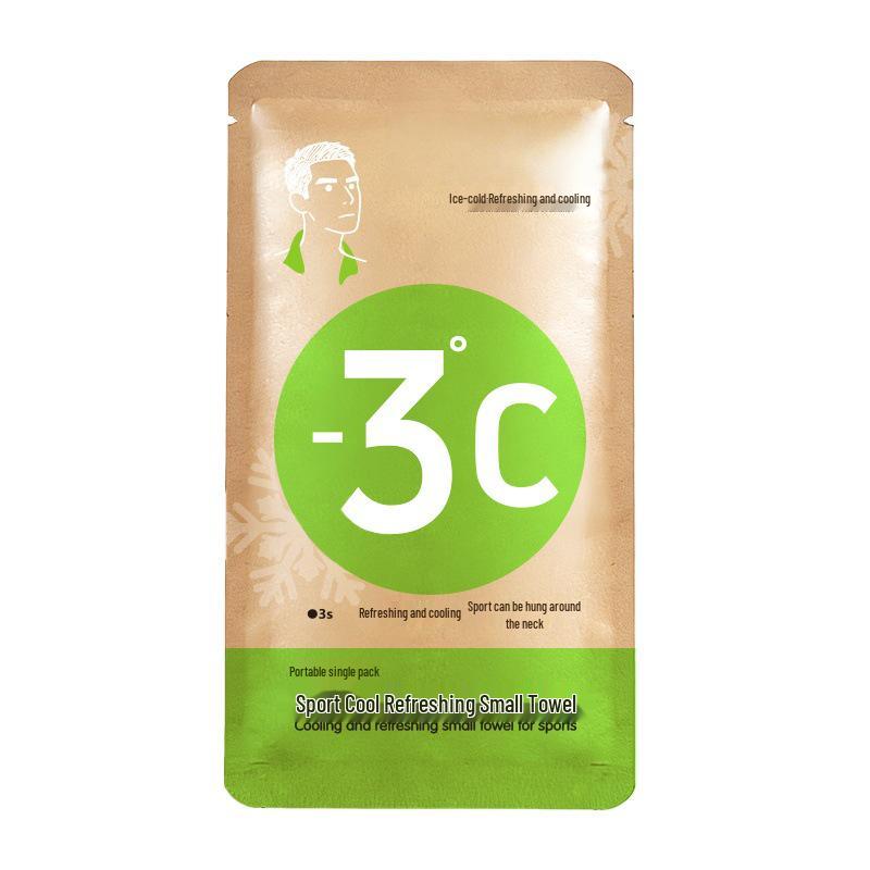 Cooling Facial Wipes: Ice-Cooling Sweat & Oil Control for Military and Student Use