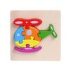 Wooden 3D Three-Dimensional Puzzle Children'S Educational Toys Infant Montessori Early Education Intellectual Development Puzzle Board
