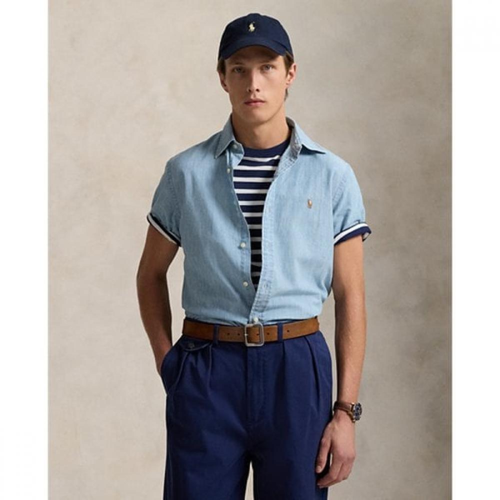 Polo Ralph Lauren Mens Classic Fit Chambray Shirt  Mnpowov1n820446400 S